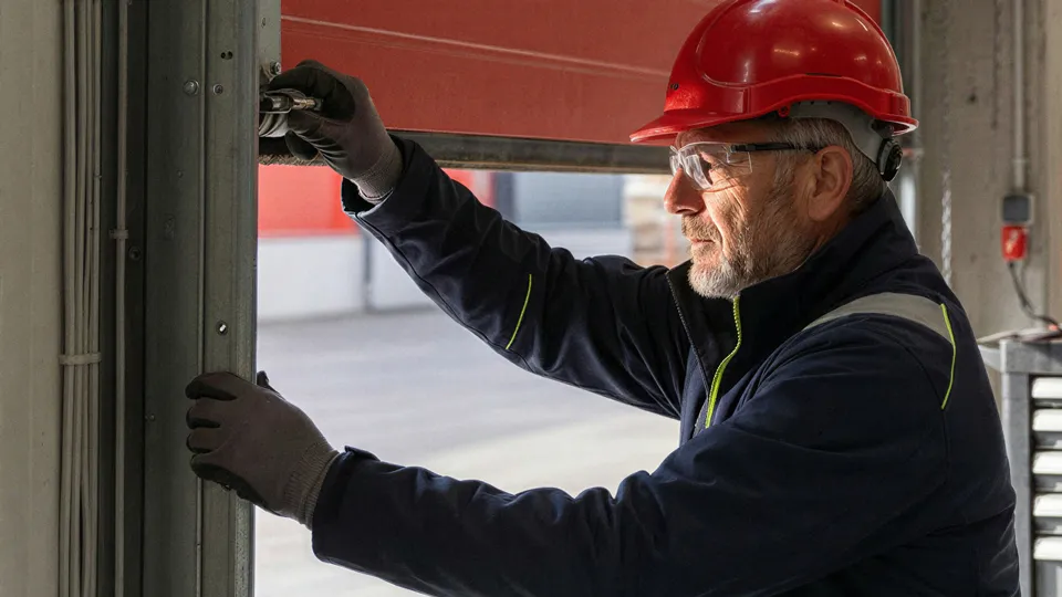 Nous installons vos portes et fermetures industrielles, avec la plus grande précision